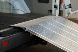 Access ramps access ramp straight aluminium 250 cm (per piece)