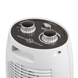 Chauffage d’atelier radiateur en céramique 1.5 kW - 60 m3