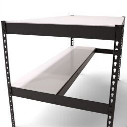 Etablis table de travail avec 1 tablette inférieure