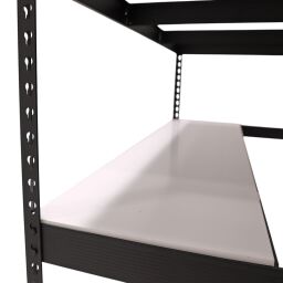 Etablis table de travail avec 1 tablette inférieure