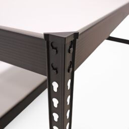 Etablis table de travail avec 1 tablette inférieure