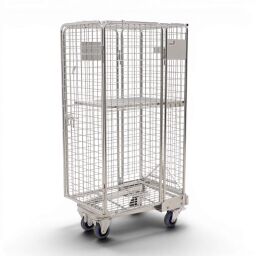 Anti-Diebstahl Rollbehälter anti-diefstal rolcontainer A-Rahmen, nestbar