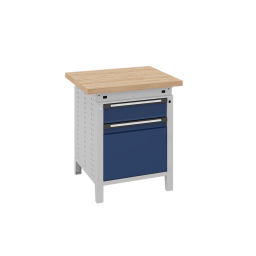 Workbenches with 1 drawer and 1 cabinet