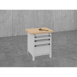 Workbenches with 3 drawers