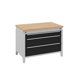 Workbenches with 3 drawers