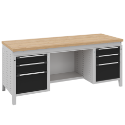 Workbenches with 6 drawers 