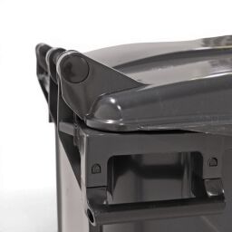 Conteneur de déchets résiduels Conteneur pour substances nocives 1100 litres, convient pour prise DIN