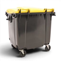 Müllcontainer Sonderabfall-Behälter 1100 Liter, geeignet für die Aufnahme mit DIN-Adapter