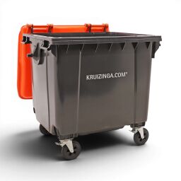 Conteneurs pmd Conteneur pour substances nocives 1100 litres, convient pour prise DIN