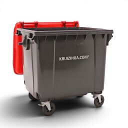 Waste container Special Waste Container 1100 liters, suitable for DIN-intake