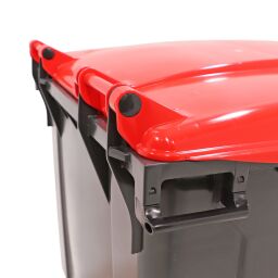 Waste container Special Waste Container 1100 liters, suitable for DIN-intake