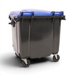 Poubelle papier Conteneur pour substances nocives 1100 litres, convient pour prise DIN
