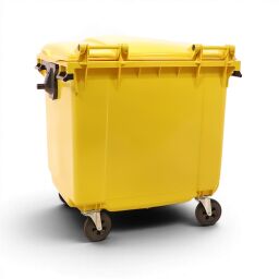 Müllcontainer Sonderabfall-Behälter 1100 Liter, geeignet für die Aufnahme mit DIN-Adapter