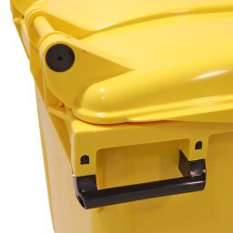Müllcontainer Sonderabfall-Behälter 1100 Liter, geeignet für die Aufnahme mit DIN-Adapter