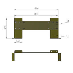 Shelving protection scaffold protector  collision protector