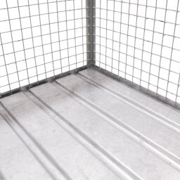 Full Security mesh container fixed construction 1 flap at 1 long side