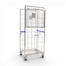 2-Heks rolcontainer a-frame nestbaar