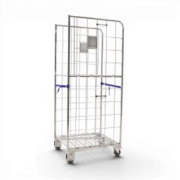 2-Heks rolcontainer a-frame nestbaar