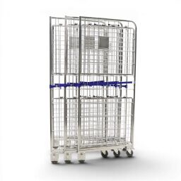 2-Heks rolcontainer a-frame nestbaar
