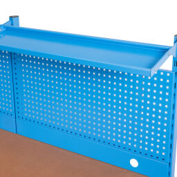 Workbenches with 5 drawers, 1 bottom shelf, and a tool rack