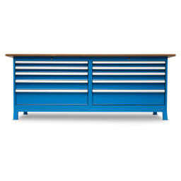 Workbenches  with 10 drawers