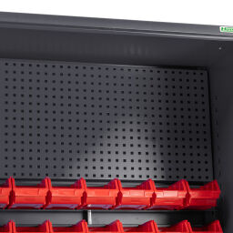 Tool Cabinets with 3 drawers, 2 shelves, and 21 storage bins