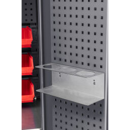 Tool Cabinets with 3 drawers, 2 shelves, and 21 storage bins