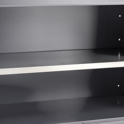 Tool Cabinets with 3 drawers, 2 shelves, and 21 storage bins