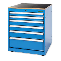 Workbenches with 6 drawers 