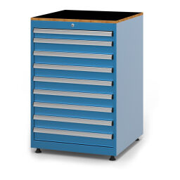 Workbenches with 9 drawers
