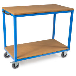 Table top carts with 2 shelves