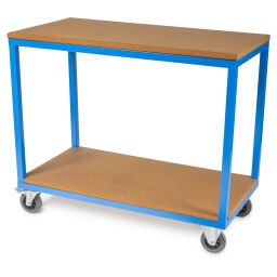 Table top carts with 2 shelves
