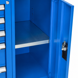 Werkstattwagen mit 5 Schubladen und 1 Schrank