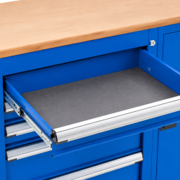 Werkstattwagen mit 5 Schubladen und 1 Schrank