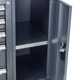 Werkstattwagen mit 5 Schubladen und 1 Schrank