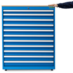 Workbenches with 11 drawers