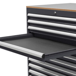 Workbenches with 14 drawers