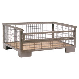 Mesh Stillages fixed construction stackable parcel offer.  L: 1240, W: 835, H: 530 (mm). Article code: 99-072-500-4