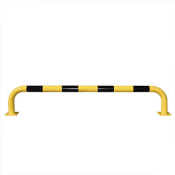 Collision Protection Safety and marking guardrail crash protection bar of steel.  W: 2000, D: 140, H: 350 (mm). Article code: 42.195.22.846