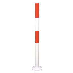 Safety and marking bumper protection crash protection bollard red/white 42.105.24.175