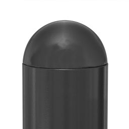 Barriers safety and marking safety markings steel bollard ø 108 mm - removable with triangular lock