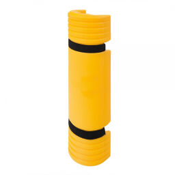 Stellingbescherming veiligheid en markering palletstelling stijlbeschermer, 60-85 mm
