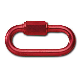 Barriers Safety and marking accessories connection piece plastic coated.  Article code: 42.216.14.713