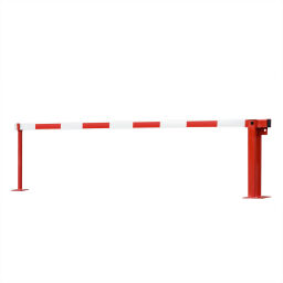 Barriers Safety and marking barrier with pressure gas spring/fixed default  - 3320 mm wide.  W: 3320, H: 1000 (mm). Article code: 42.222.29.410
