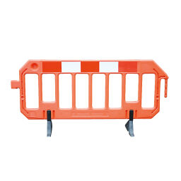Traffic marking Safety and marking street marker plastic fence.  W: 2000, D: 50, H: 1000 (mm). Article code: 42.230.27.647