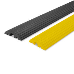 Rampe de chargement Seuils de bordure seuil de câble - jaune Difference de hauteur:  0 - 10 cm.  L: 1200, L: 210, H: 65 (mm). Code d’article: 42.279.28.720