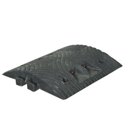 Ralentisseurs ralentisseur modulaire pièce intermédiaire seuil à 10 km/h - noir