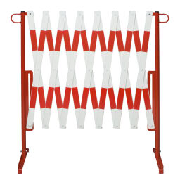 Traffic marking safety and marking street marker collapsible outlet fence - 4000 mm wide