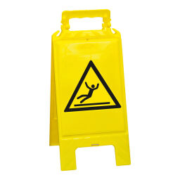 Signs safety and marking warning sign risk of skidding