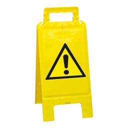 Signs Safety and marking warning sign danger point.  W: 275, D: 270, H: 600 (mm). Article code: 42.345.22.142